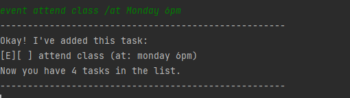 Event example